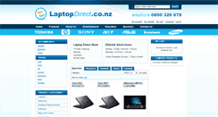 Desktop Screenshot of laptopdirect.co.nz